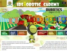 Tablet Screenshot of kidsroboticacademy.com